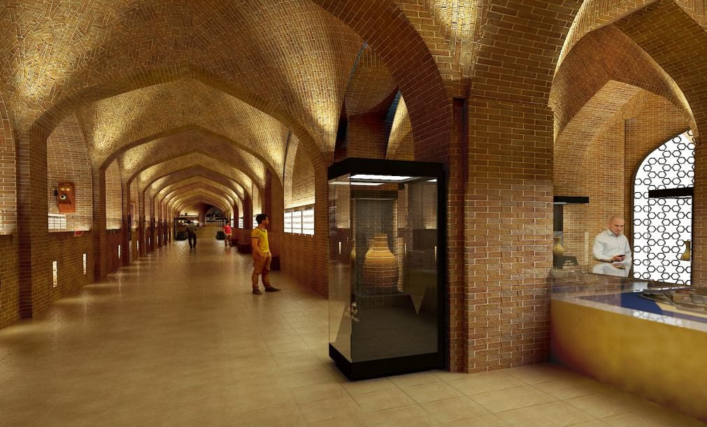 تغییر کاربری کاروانسرا به موزه باستانشناسی، پوریا محروقی