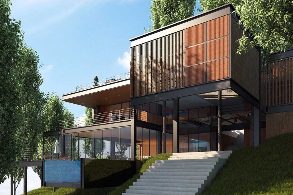 ویلای خطی جامعه معماران ایران